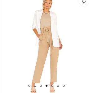 From Revolve . Paper bag pants . Highwasted